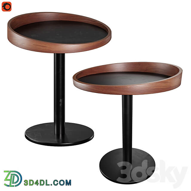 Set of coffee tables 3D Models 3DSKY