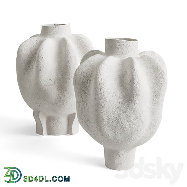 Levadnaja Avos and Atigua sponzh vases 3D Models 3DSKY