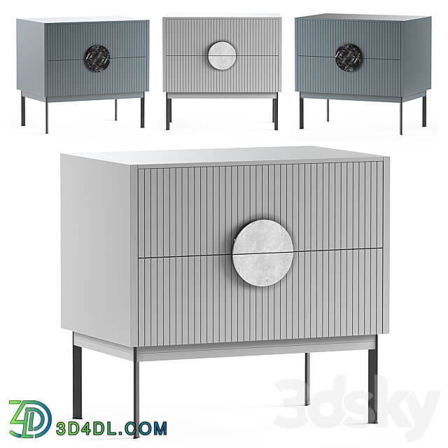 ALTO bedside table Sideboard Chest of drawer 3D Models 3DSKY