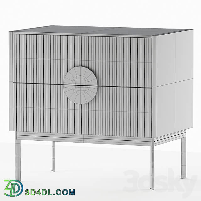 ALTO bedside table Sideboard Chest of drawer 3D Models 3DSKY