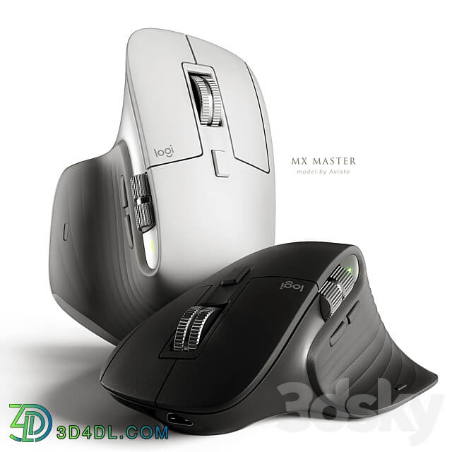 Logitech MX Master 3 PC other electronics 3D Models 3DSKY