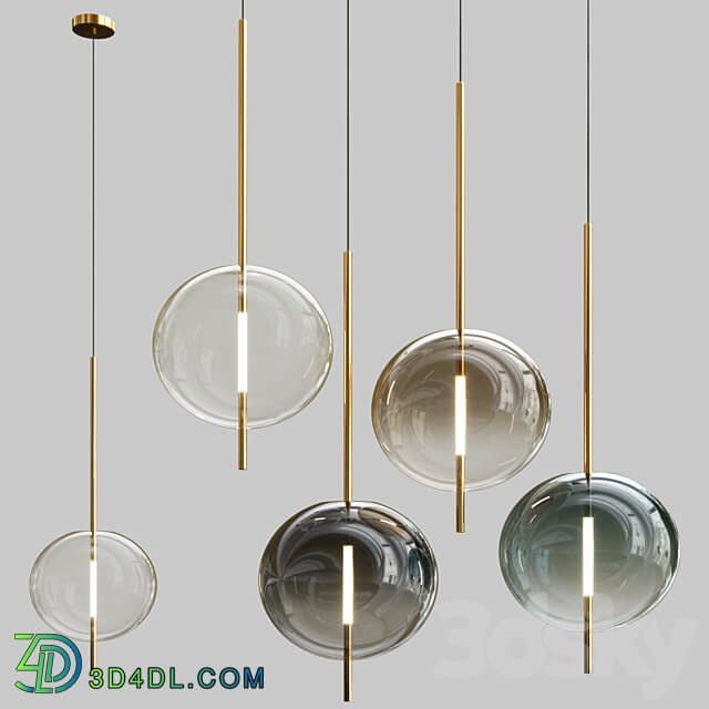Kandinsky Pendant Lamp BY Broberg Pendant light 3D Models 3DSKY