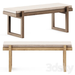 Minimal Bench by Kristina Dam Studio 3D Models 3DSKY 