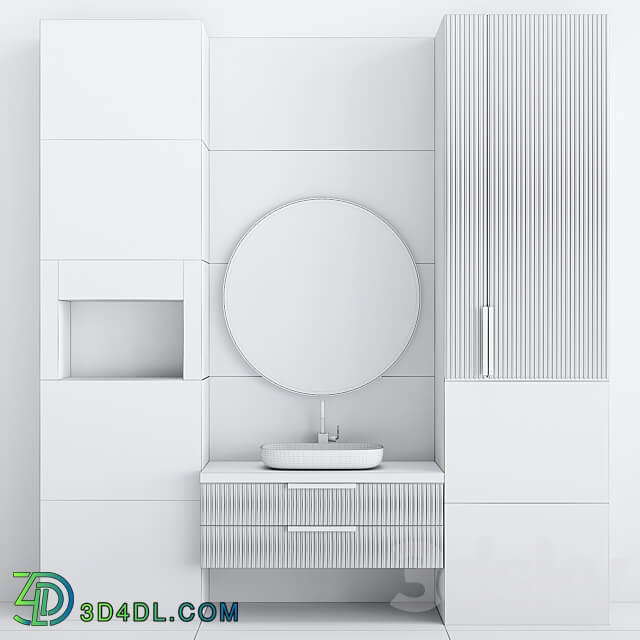 Bathroom Set BS31 3D Models 3DSKY