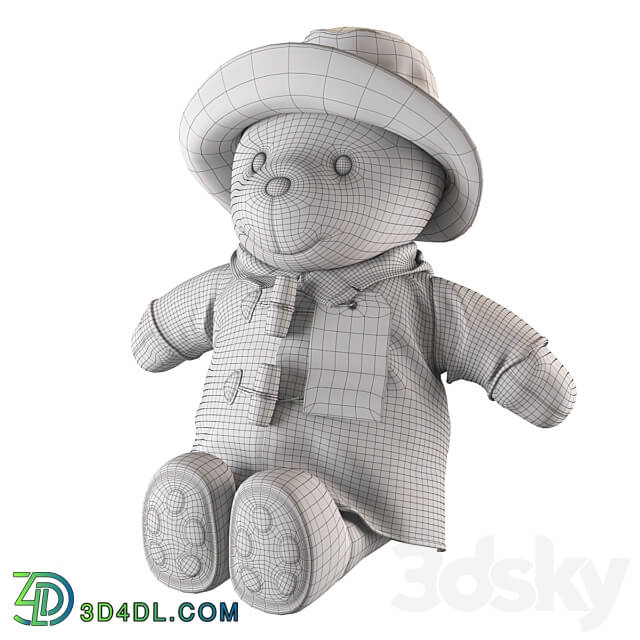Paddington Bear 3D Models 3DSKY