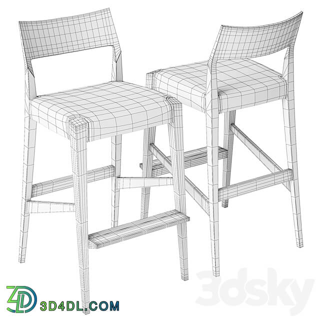 Bar stool Forms 3D Models 3DSKY