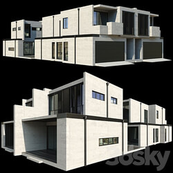 Modern House 03 3D Models 3DSKY 