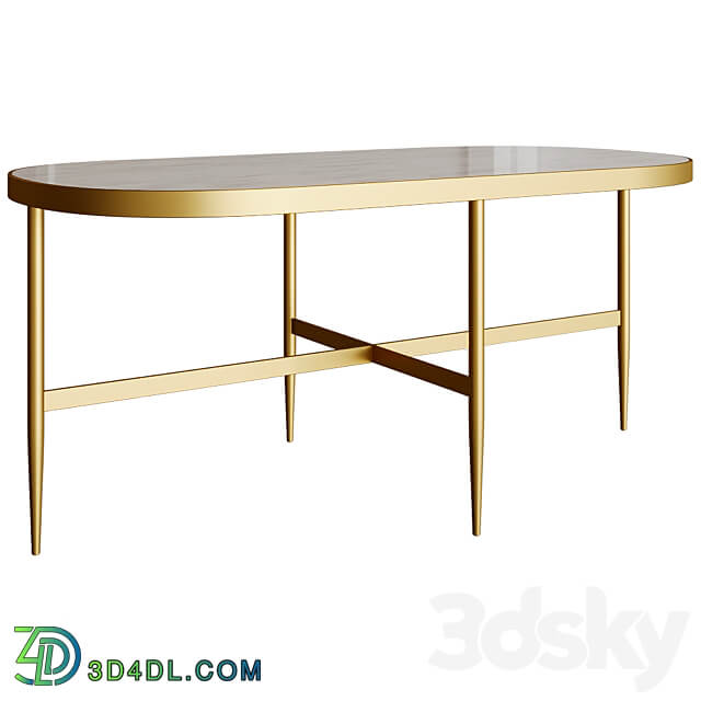 Elisenda coffee table 3D Models 3DSKY