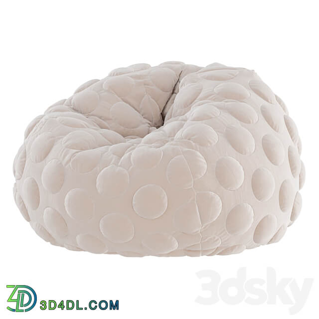 Round bean bag 3D Models 3DSKY