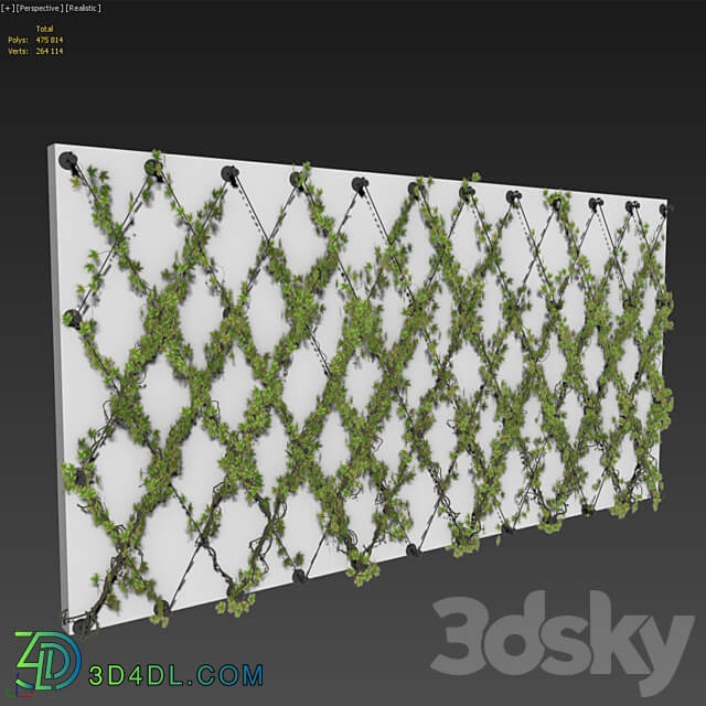 Ivy Wall 10 Outdoor 3D Models 3DSKY