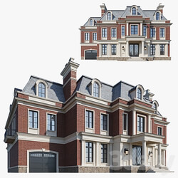 Classic house 4 3D Models 3DSKY 
