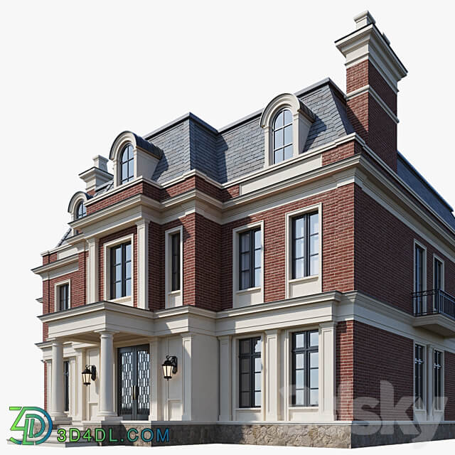 Classic house 4 3D Models 3DSKY