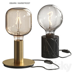 Isbark Markfrost Table Lamp Ikea 3D Models 3DSKY 
