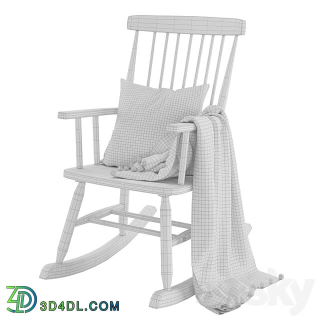 Rocking chair Terence 3D Models 3DSKY