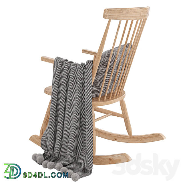 Rocking chair Terence 3D Models 3DSKY