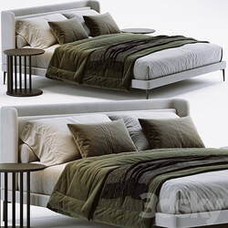 Boconcept austin bed Bed 3D Models 3DSKY 
