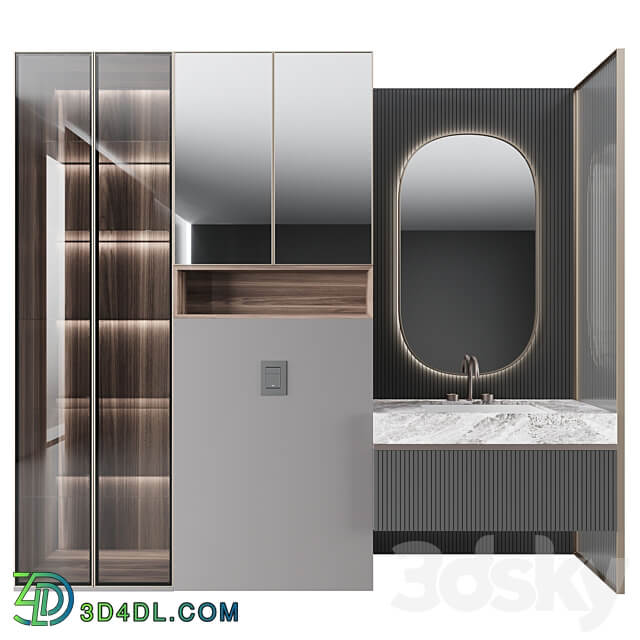 Bathroom console 11 3D Models 3DSKY