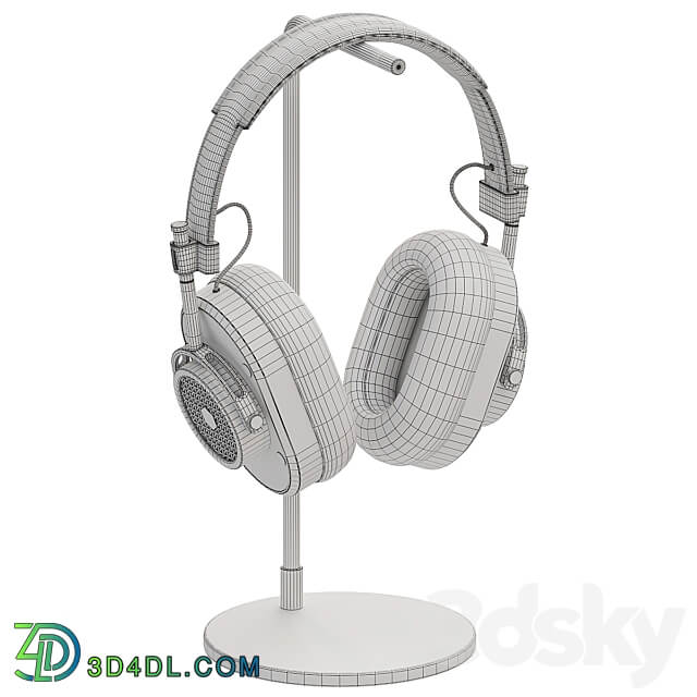Headphones Master Dynamic MH40 3D Models 3DSKY