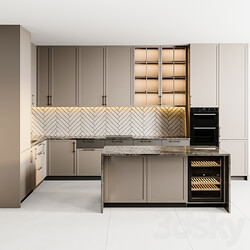 kitchen modern43 Kitchen 3D Models 3DSKY 