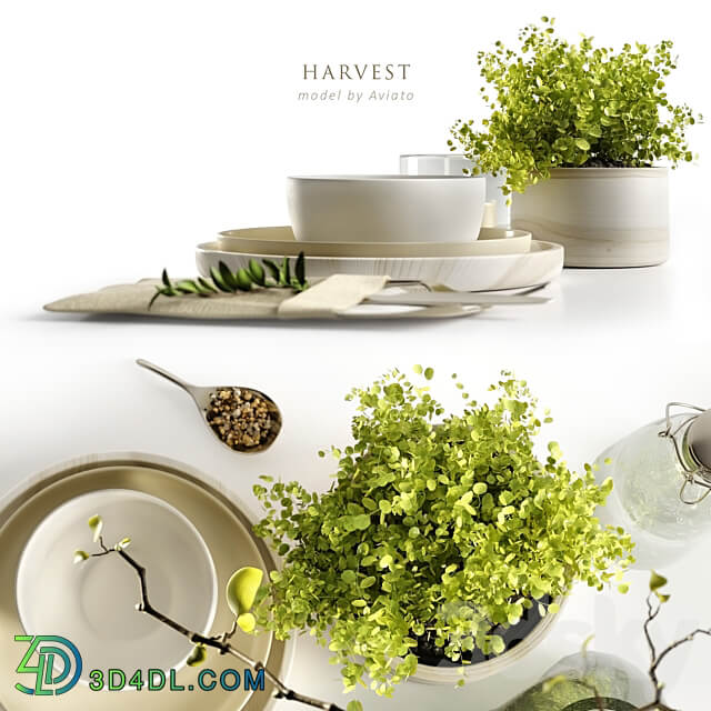 Harvest 3D Models 3DSKY