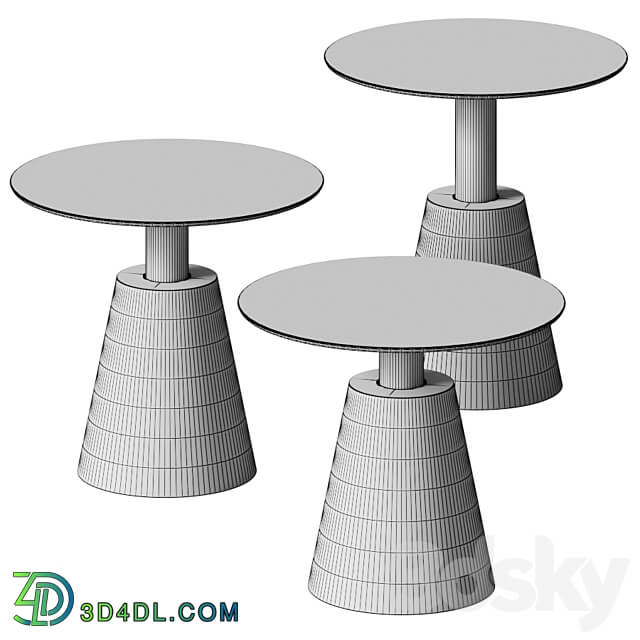 Ilia coffee tables set by ENNE 3D Models 3DSKY