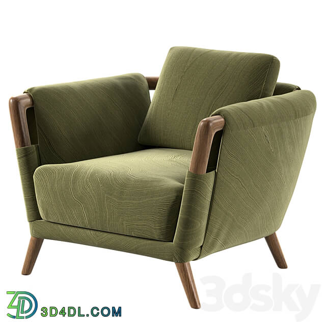 Flou gaudi armchair 3D Models 3DSKY