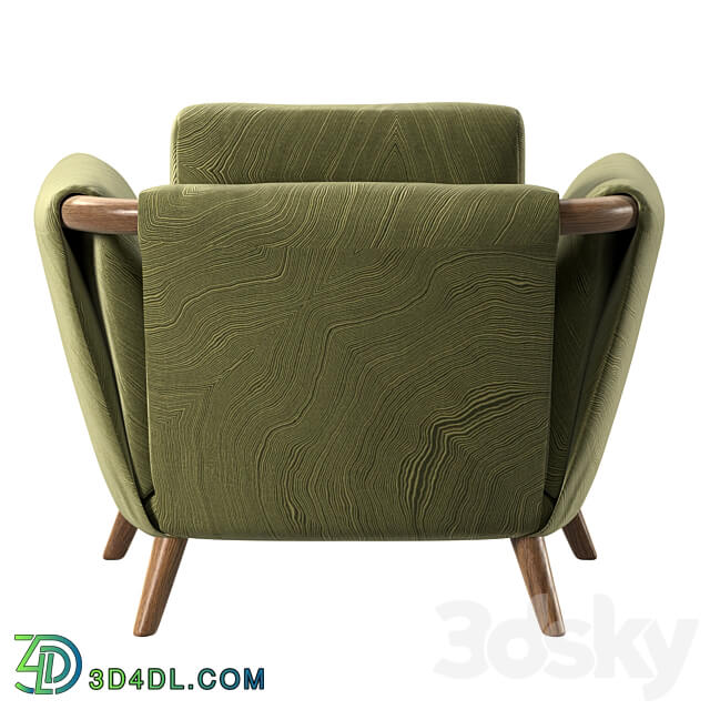 Flou gaudi armchair 3D Models 3DSKY