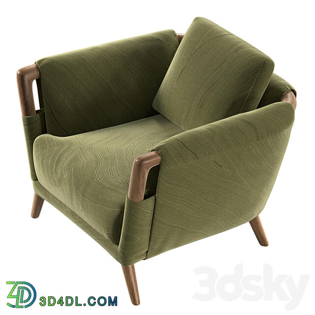 Flou gaudi armchair 3D Models 3DSKY