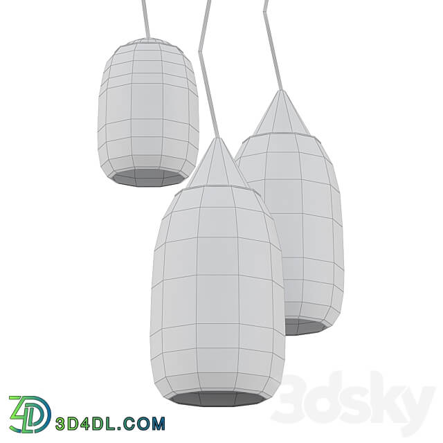 liuku Pendant light 3D Models 3DSKY