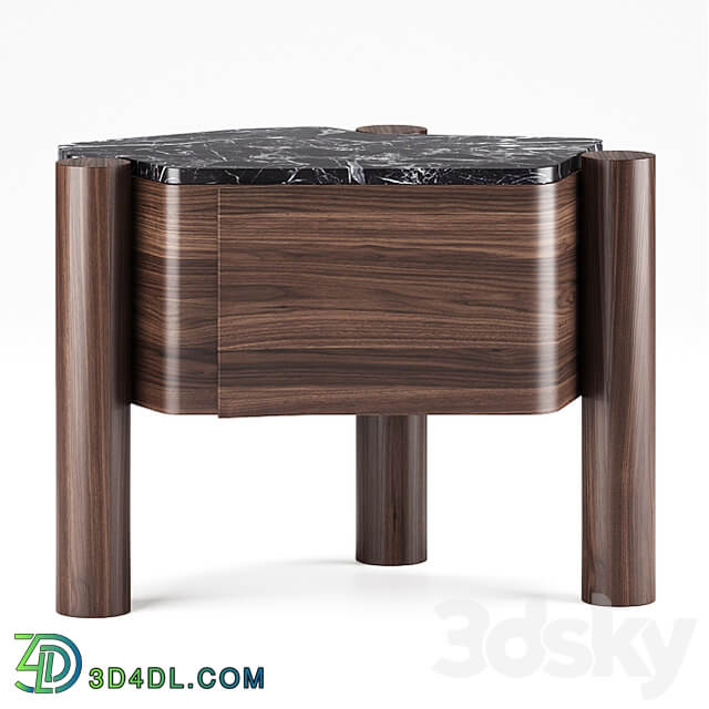 VILLA Side Table by OKHA Sideboard Chest of drawer 3D Models 3DSKY