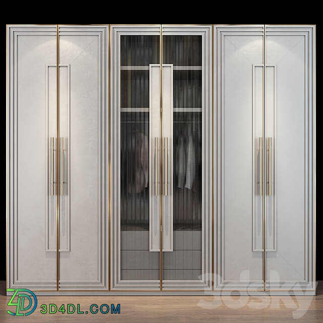 Furniture Composition 70 Wardrobe Display cabinets 3D Models 3DSKY