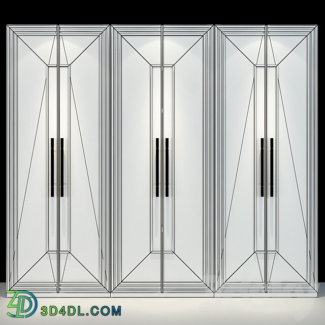 Furniture Composition 70 Wardrobe Display cabinets 3D Models 3DSKY