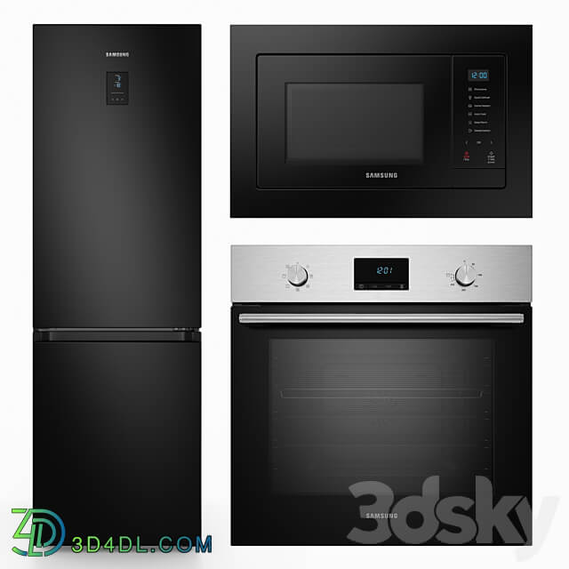 Samsung built in kitchen appliances 3D Models 3DSKY