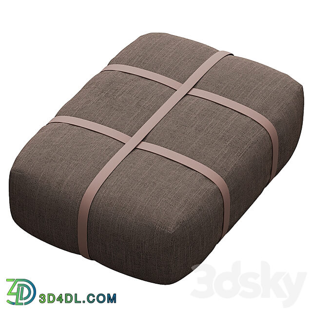 Harper pouf 3D Models 3DSKY