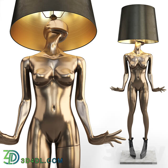 MANNEQUIN FLOOR LAMP FREDERIKA 3D Models 3DSKY