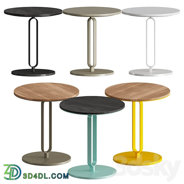 Alfred side table 3D Models 3DSKY