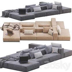 Westside Sofa By Poliform 3D Models 3DSKY 