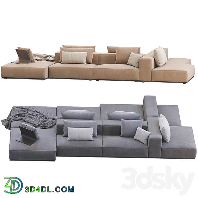 Westside Sofa By Poliform 3D Models 3DSKY