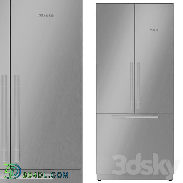 Miele appliance set 01 3D Models 3DSKY
