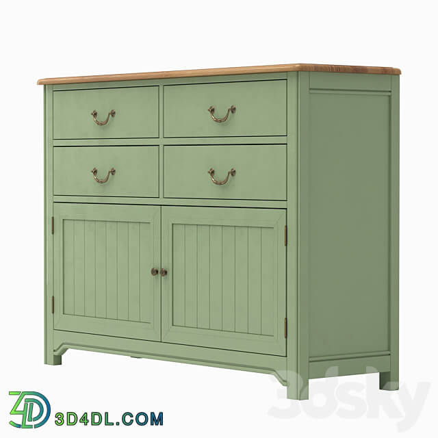 Chest of drawers Olivia for 4 drawers Sideboard Chest of drawer 3D Models 3DSKY