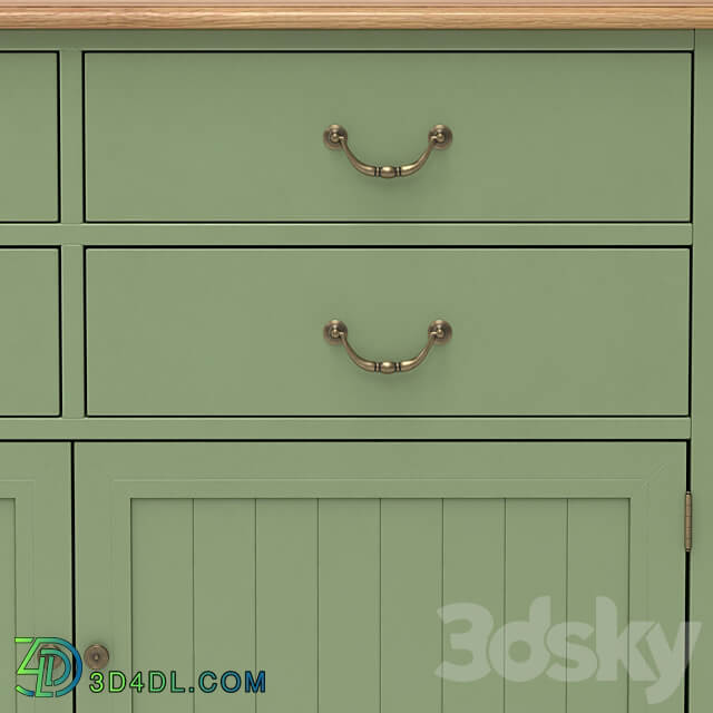 Chest of drawers Olivia for 4 drawers Sideboard Chest of drawer 3D Models 3DSKY