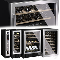 A set of wine cabinets refrigerators from Innocenti 3D Models 3DSKY 