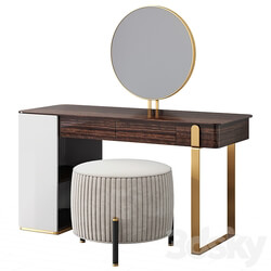 Dressing table PARISIENNE by Capital Collections 3D Models 3DSKY 