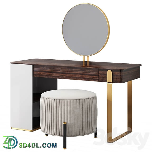 Dressing table PARISIENNE by Capital Collections 3D Models 3DSKY