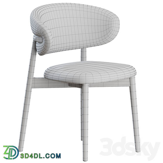 Oleandro Chair Wood by Calligaris 3D Models 3DSKY