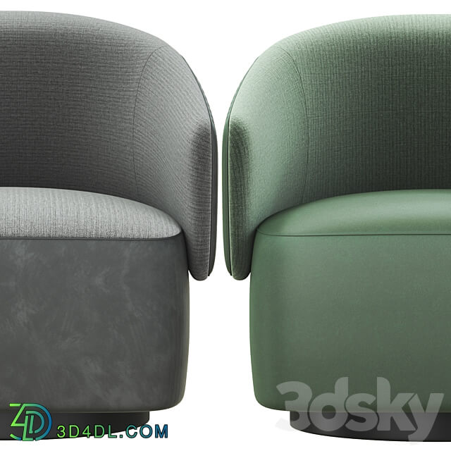 Mariani armchairs 3D Models 3DSKY