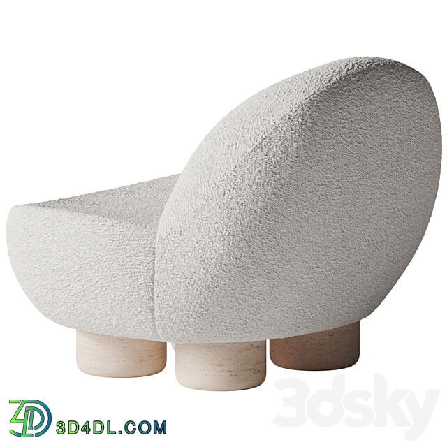 Collector Hygge armchair 3D Models 3DSKY