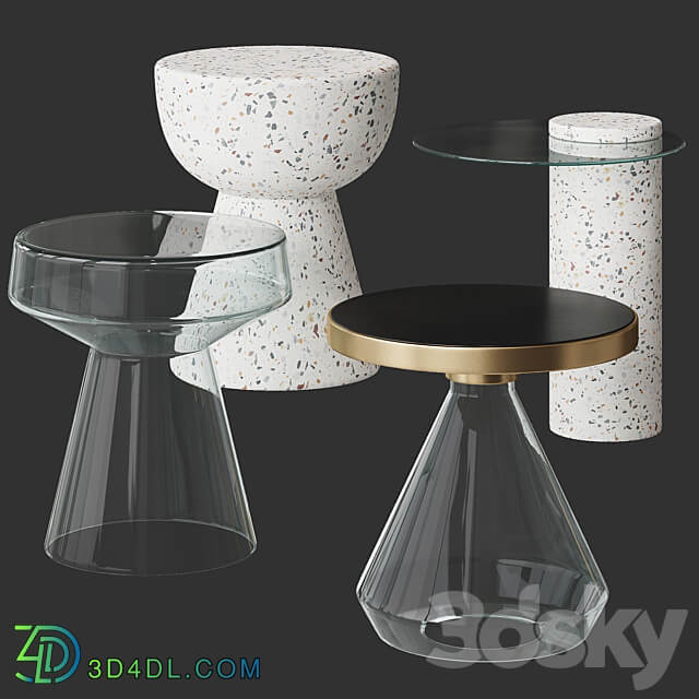 Rosalina Raalte Ommen Enzo table La Redoute 3D Models 3DSKY