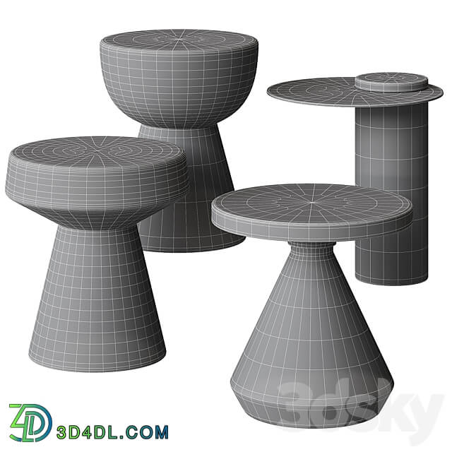 Rosalina Raalte Ommen Enzo table La Redoute 3D Models 3DSKY