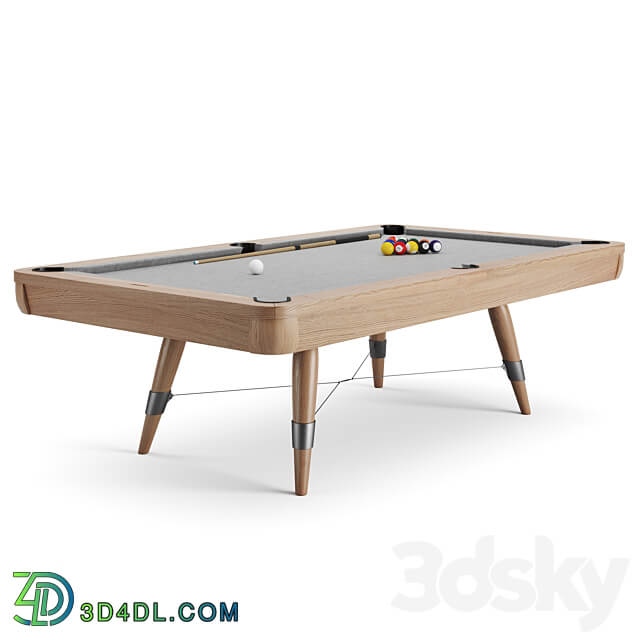 Roosevelt billiard table 3D Models 3DSKY